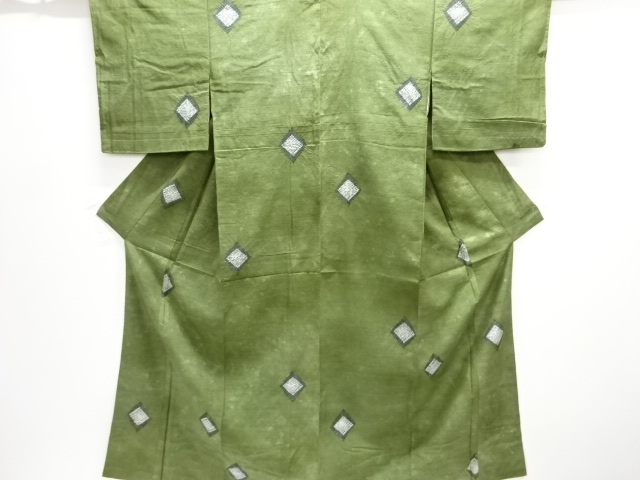Japanese Kimono / Tsumugi Omeshi Silk